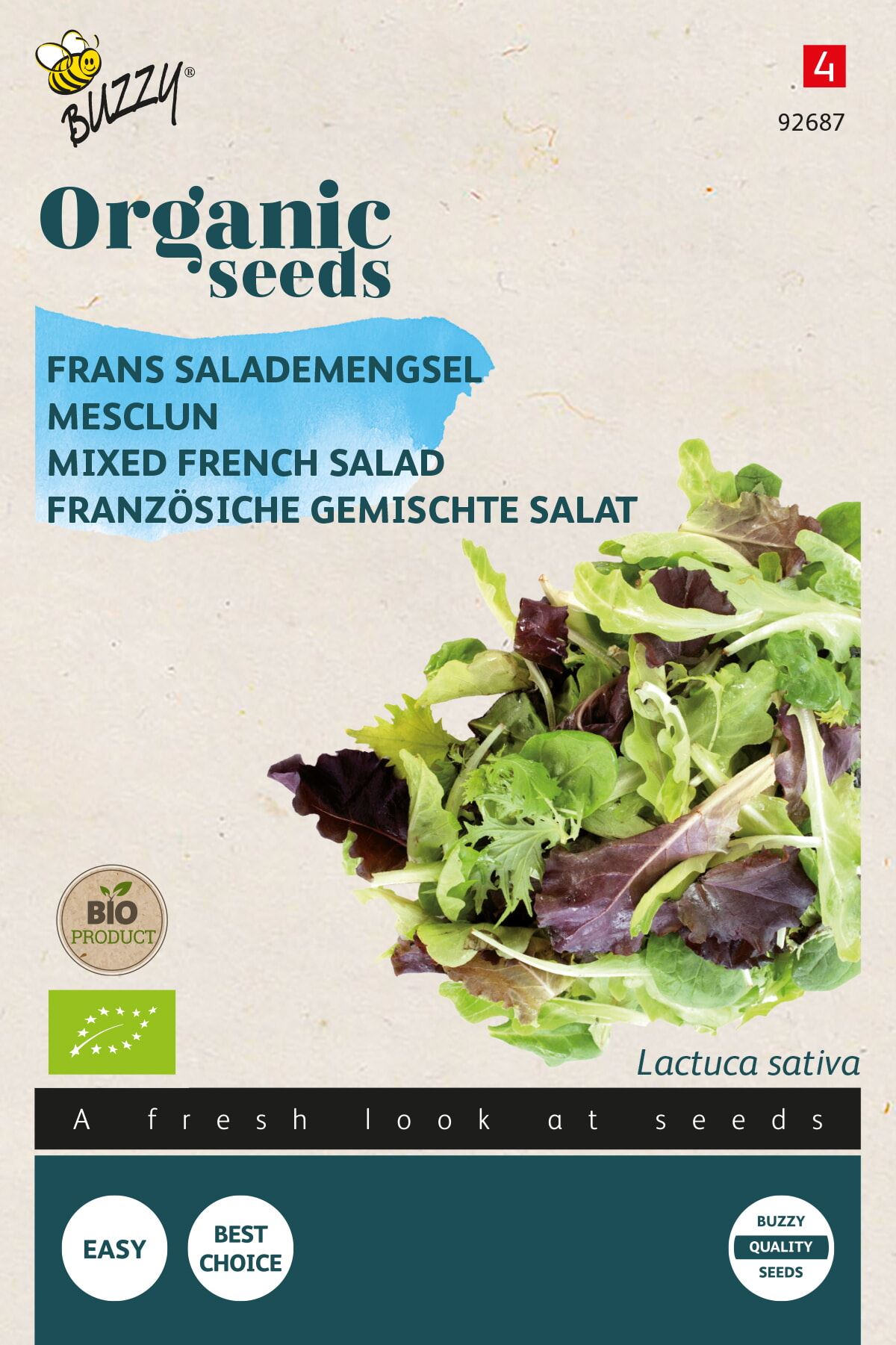 Buzzy® Bio Frans Salademengsel zaden