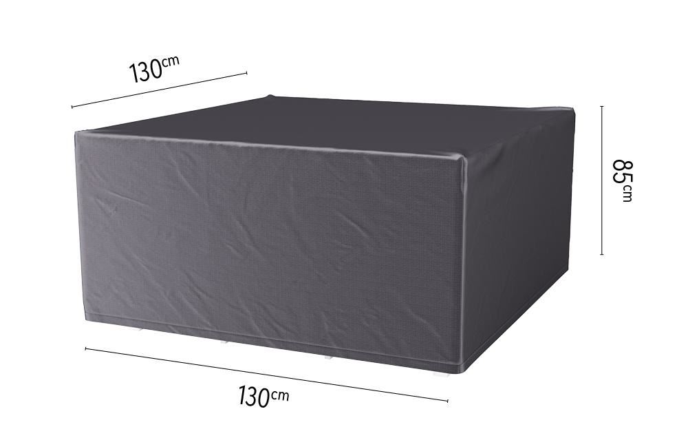 Platinum Aerocover tuinsethoes - Ademende hoes voor tuinset met vierkante tafels van 130 x 130cm (inclusief stoelen)