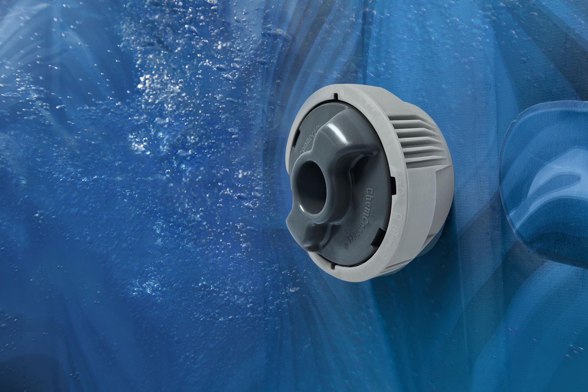 Bestway Lay-Z-Spa Santorini Energy-Efficient Smart HydroJet Pro - 5-7 personen - energiezuinig!