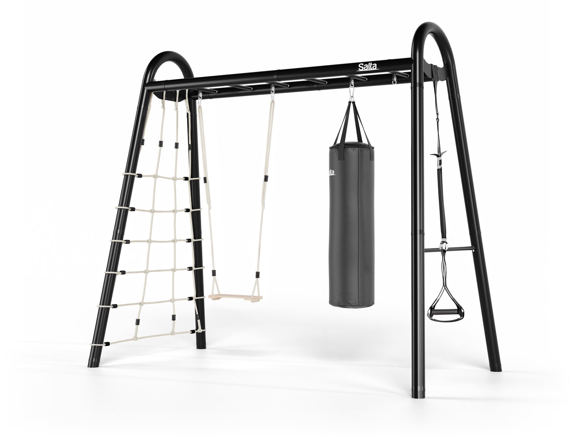 Salta-Playfit-Monkeybar-L-Set-2-260-x150-x-245-Incl-climbing-rope-swing-suspension-bands