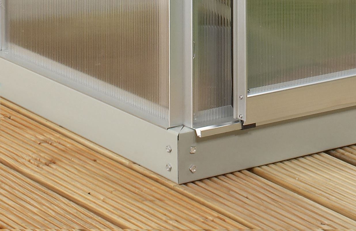 Vitavia greenhouse foundation - Aluminum - Suitable for Ida 1300