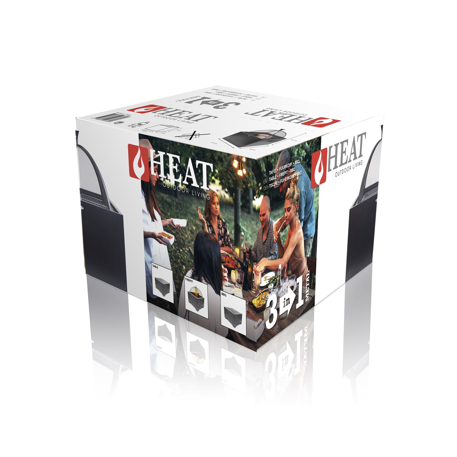 HEAT-3-in-1-Metal-Fire-basket-Barbecue-Side-table-