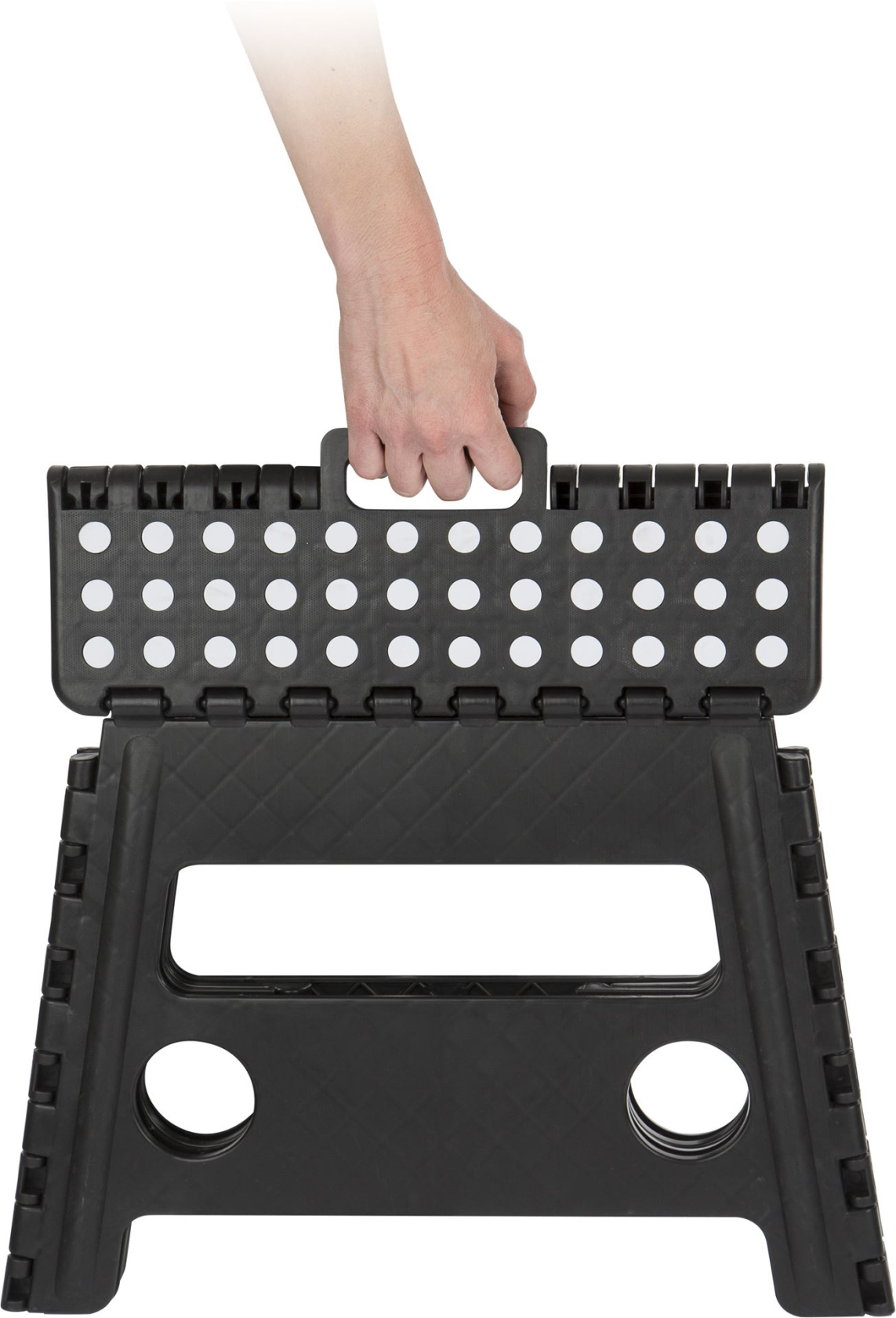 Escalo uppy xl black - Foldable step stool - 22x38x32cm