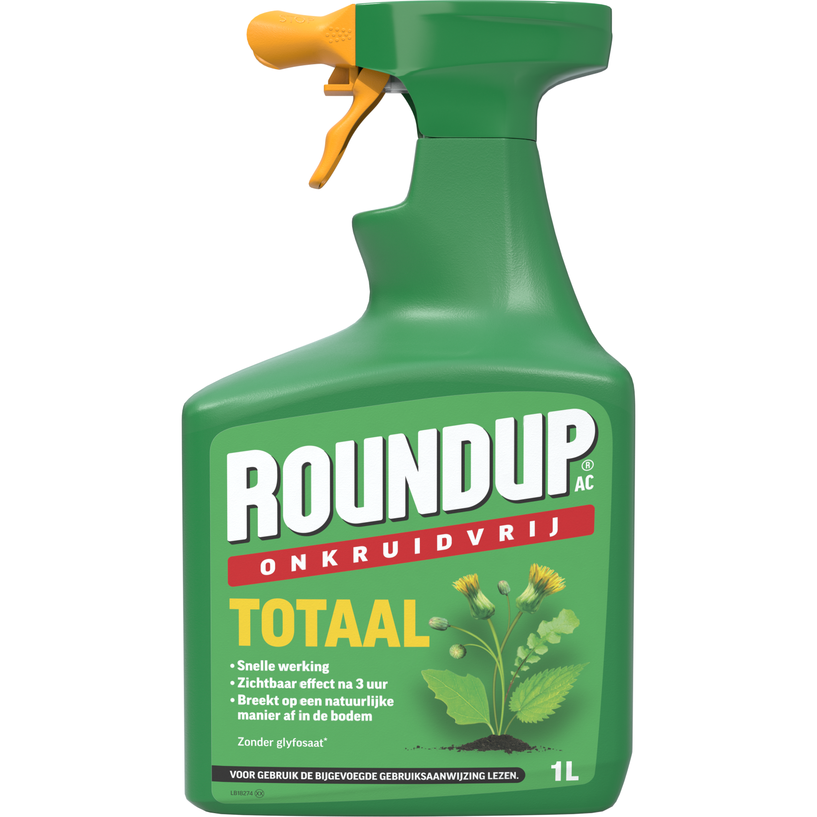 ROUNDUP® AC Totaal Onkruidvrij Kant en Klaar Spray 1L