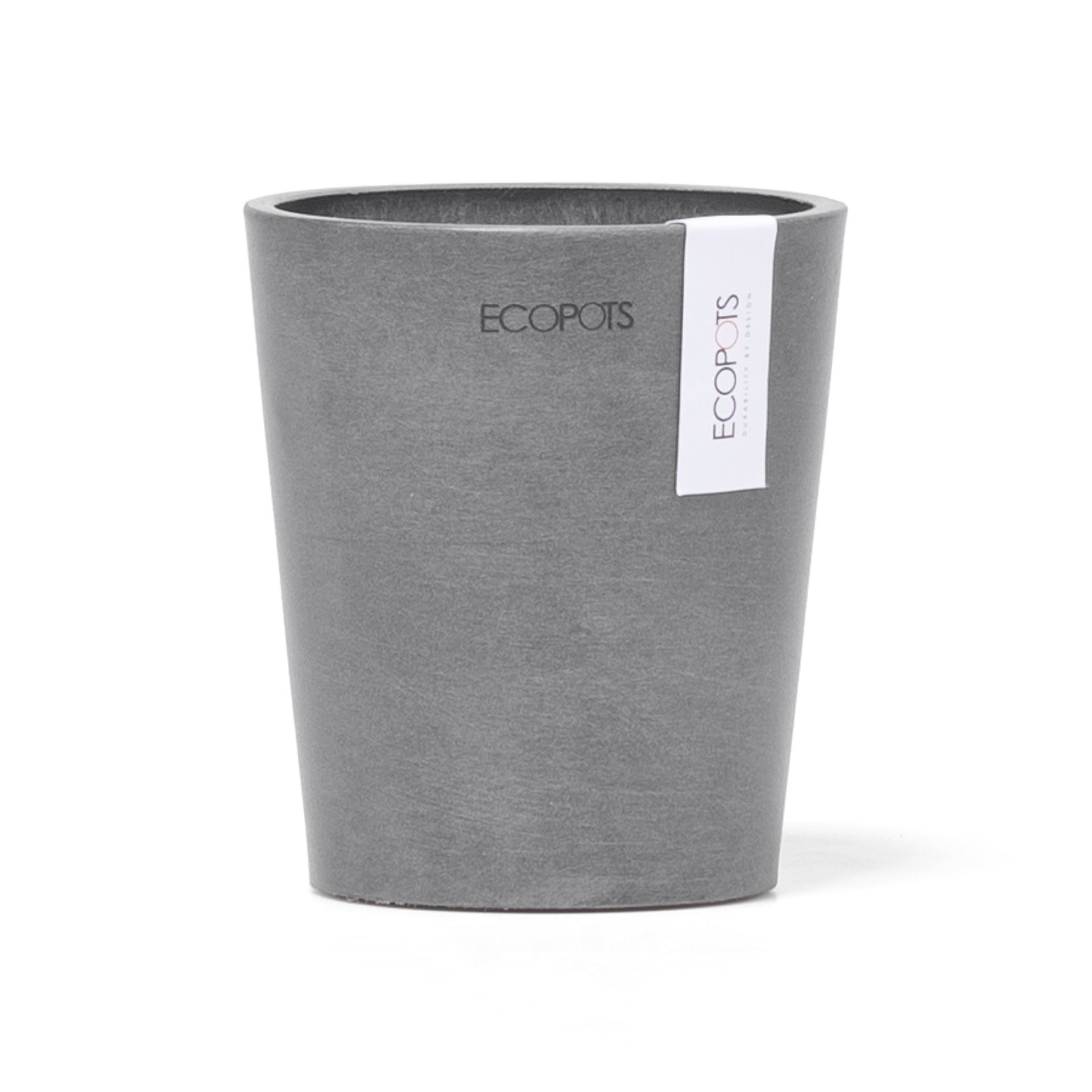 Ecopots-morinda-grey-11-cm-H12-5-cm