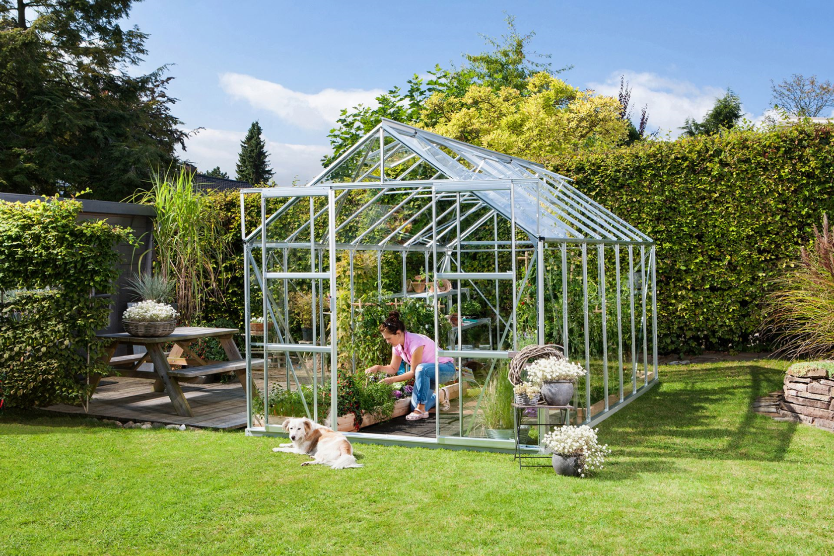 Vitavia Uranus serre - 11,5m² - Aluminium
