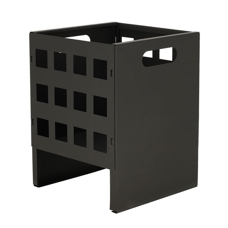 Esschert Design vuurkorf vierkant - 30,8x30,1x40,1cm - zwart Vuurkorf-vierkant-zwart-30cm
