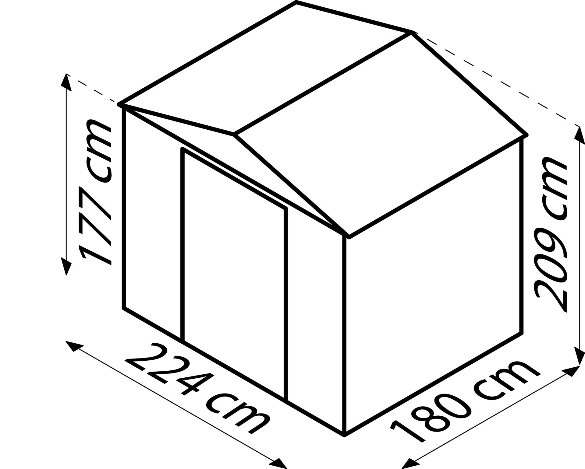 Tuinberging-Frankfurt-II-86-houtdecor-Tuinberging-metaal-B224-x-L183-x-H209-cm