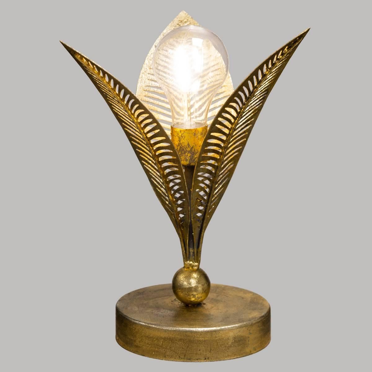 Lamp-Leaf-led-H25cm-goud