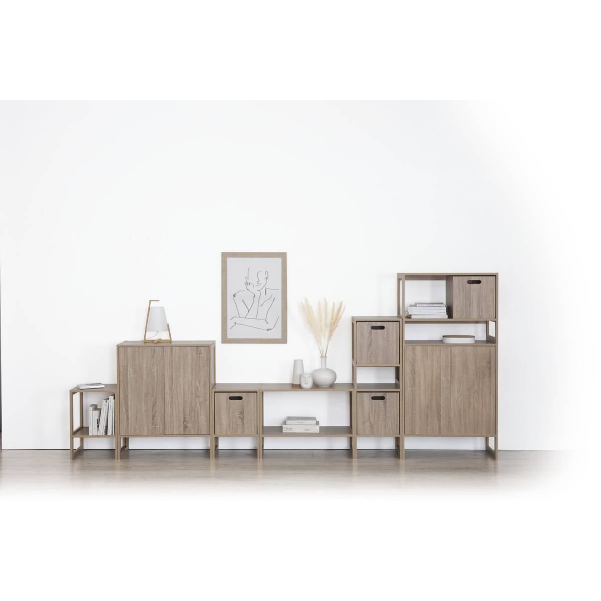 Opbergmand-31x31cm-houteffect