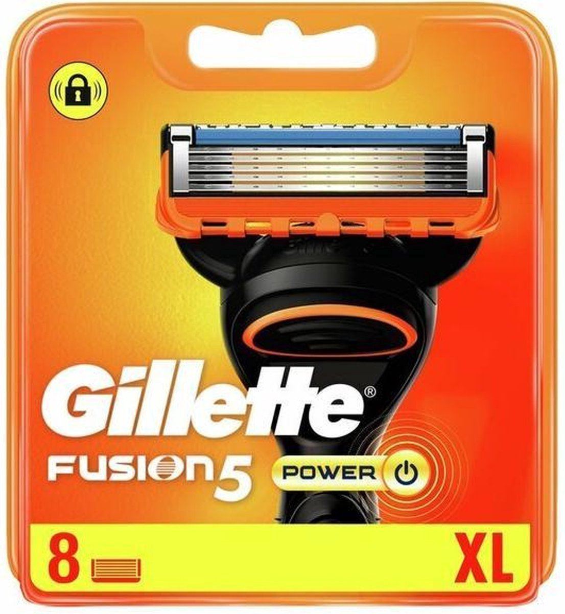 Gillette-Fusion-5-Razor-Blades-8pcs-Power-XL