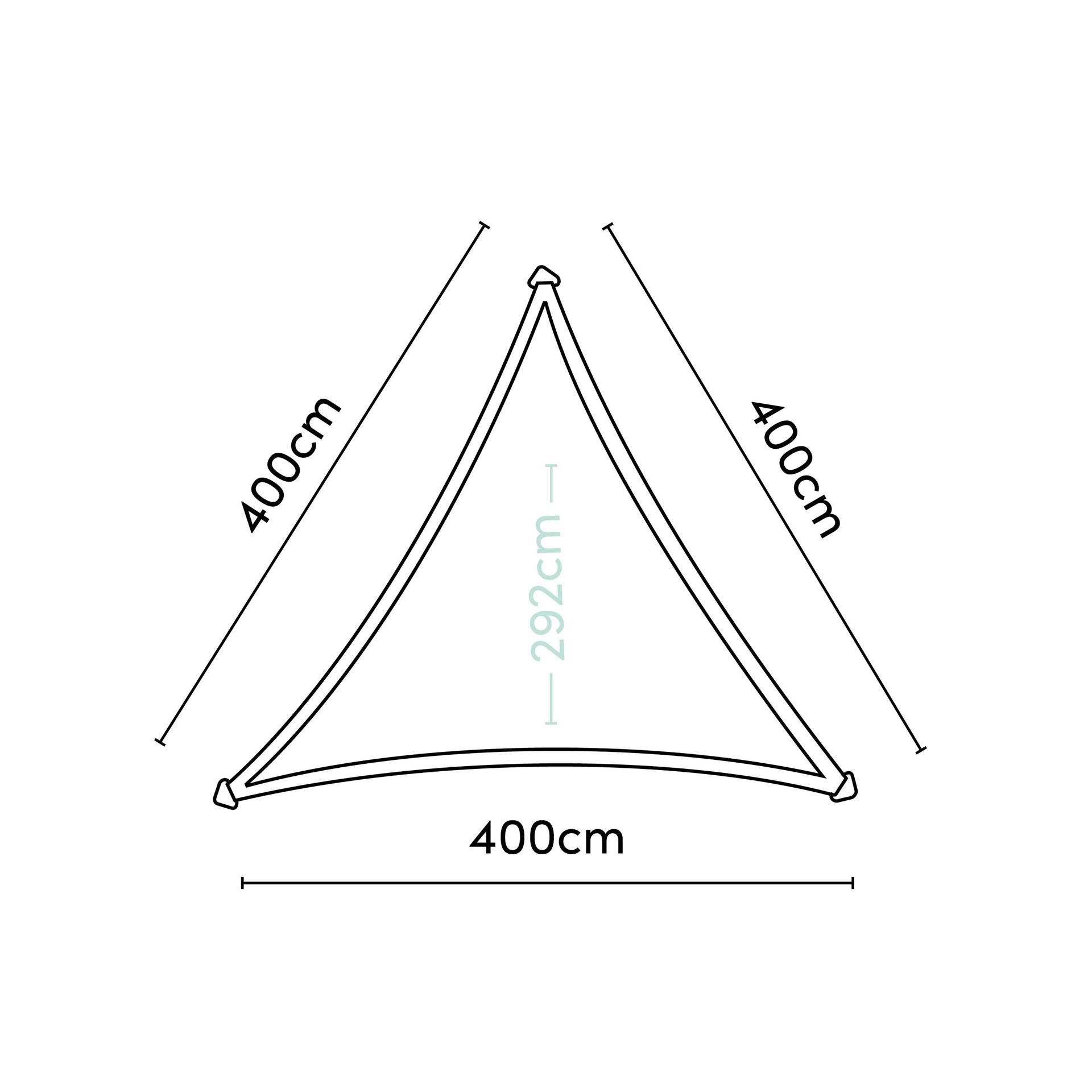 Platinum-Sun-Shade-Schaduwdoek-Driehoek-400x400x400-Kleur-Grijs