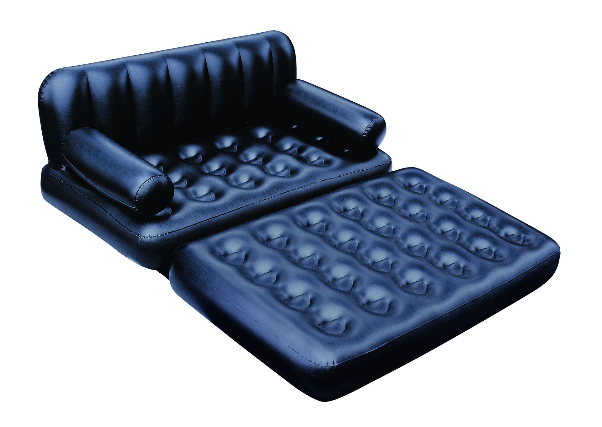 Bestway 5-in-1 inflatable sofa - 188x152x64 cm - Multi-purpose as a 2-person sofa bed - Up to 300KG Bestway-1-88m-x-1-52m-x-64cm-Multi-Max-5-in-1-Air-Couch