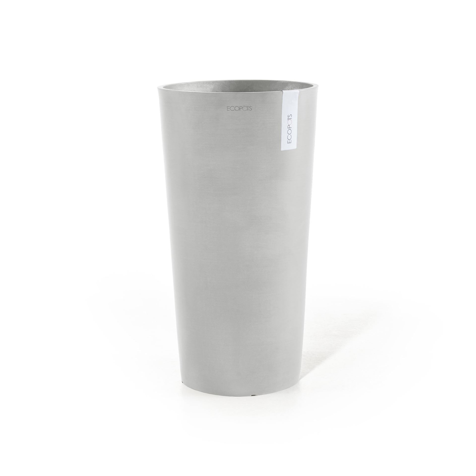 Ecopots-amsterdam-high-white-grey-41-cm-H76-cm