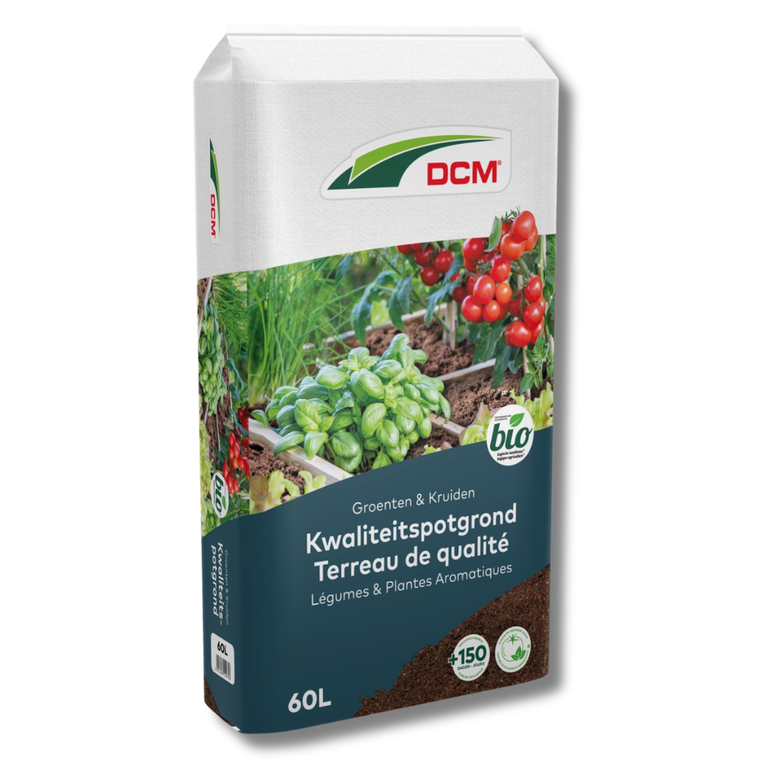Terreau DCM pour légumes et herbes - 60l