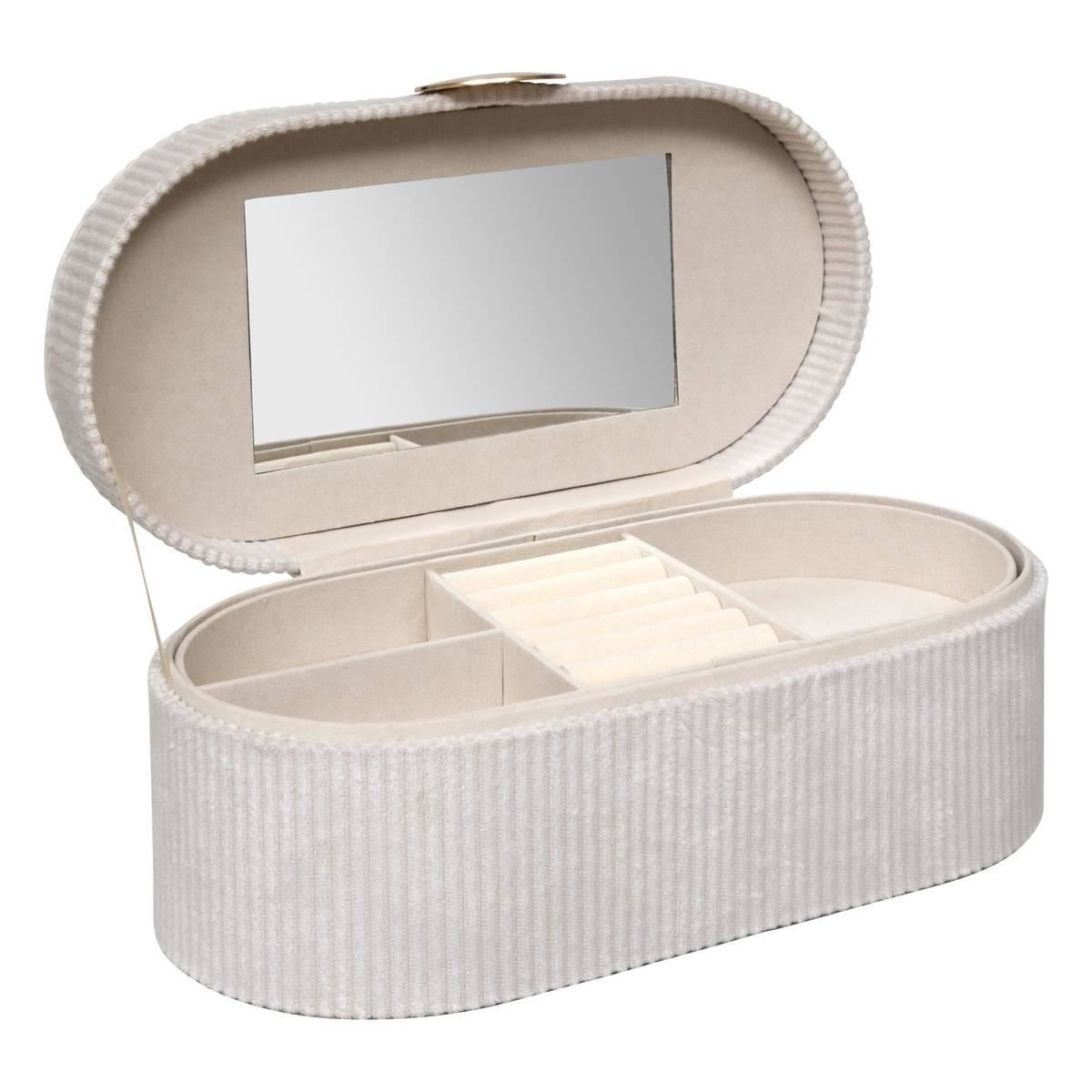 Juwelendoos-Enya-13x10x25cm-fluweel-beige