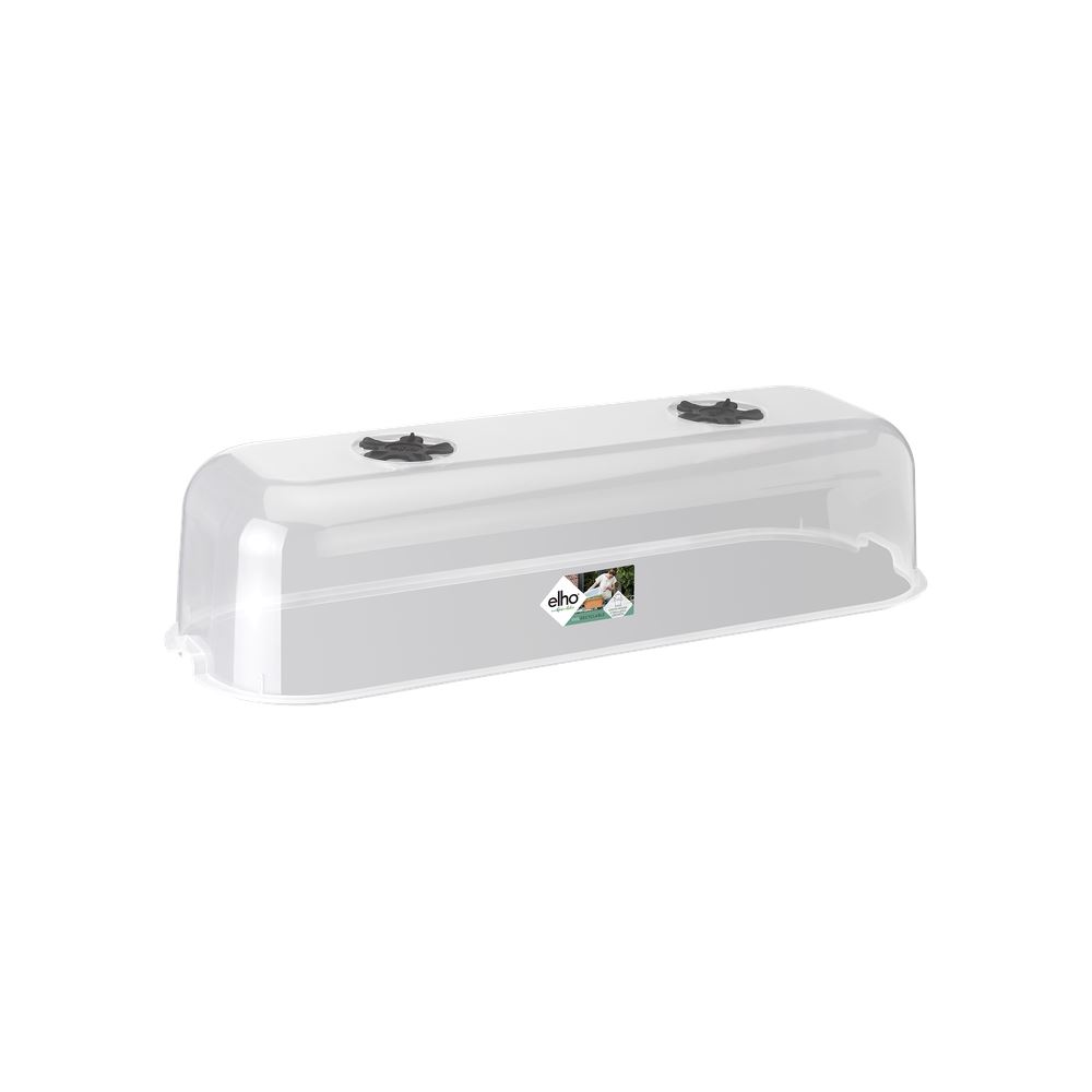 elho Green Basics Nursery House L - Transparent (Transparent) - L 51 x L 20 x H 13 cm - Idéal pour l'intérieur et l'extérieur - 100% recyclé
