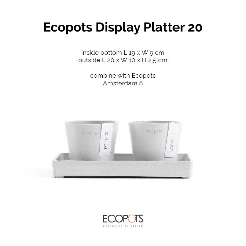 Ecopots-display-platter-pure-white-LBH-2-5x20x10-cm