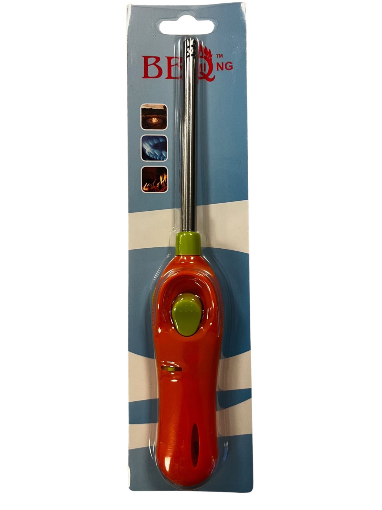 Long refillable lighter red/green - 1 piece random color