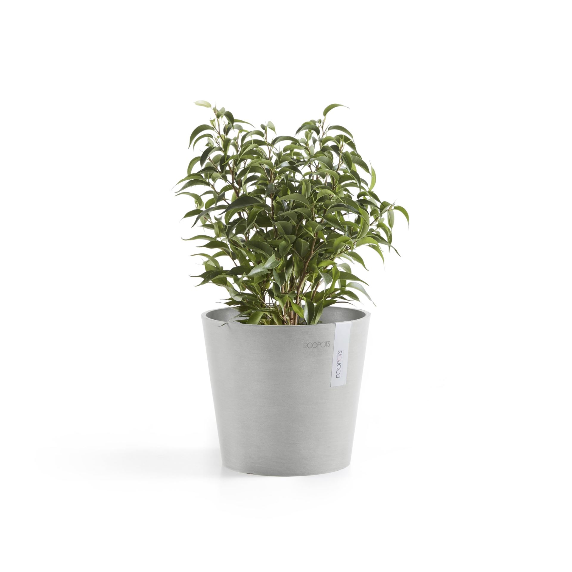 Ecopots-amsterdam-mini-white-grey-17-cm-H14-9-cm