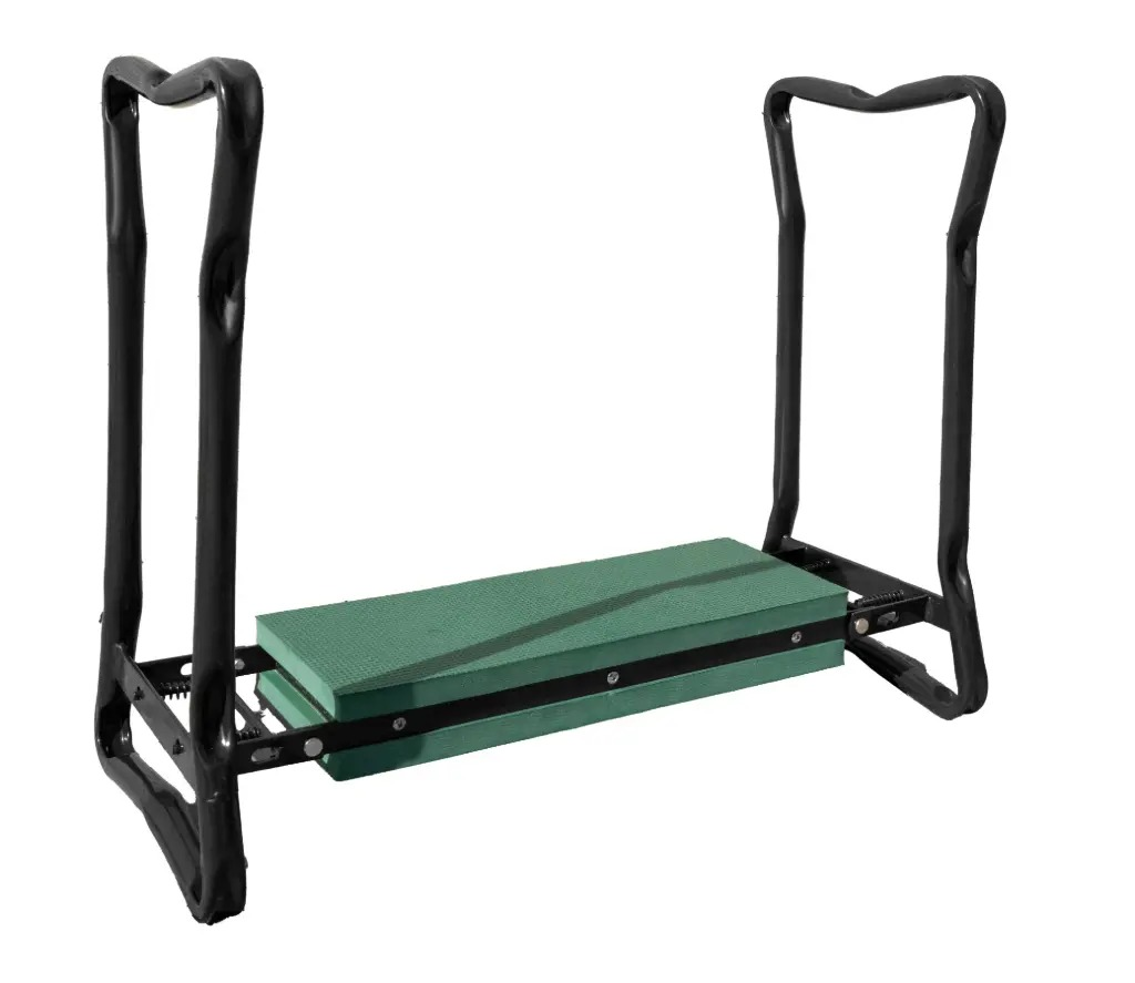 Practo Garden - Folding knee bench - 2-in-1 kneeling bench and seat - EVA knee cushion - Max. 150 kg
