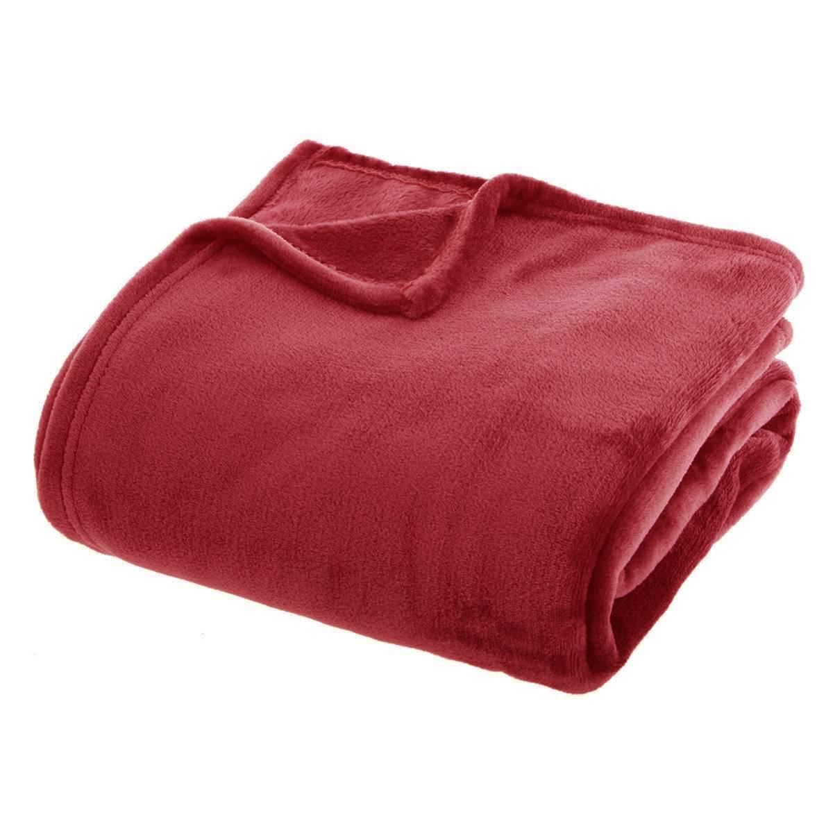 Plaid-180x230cm-rood