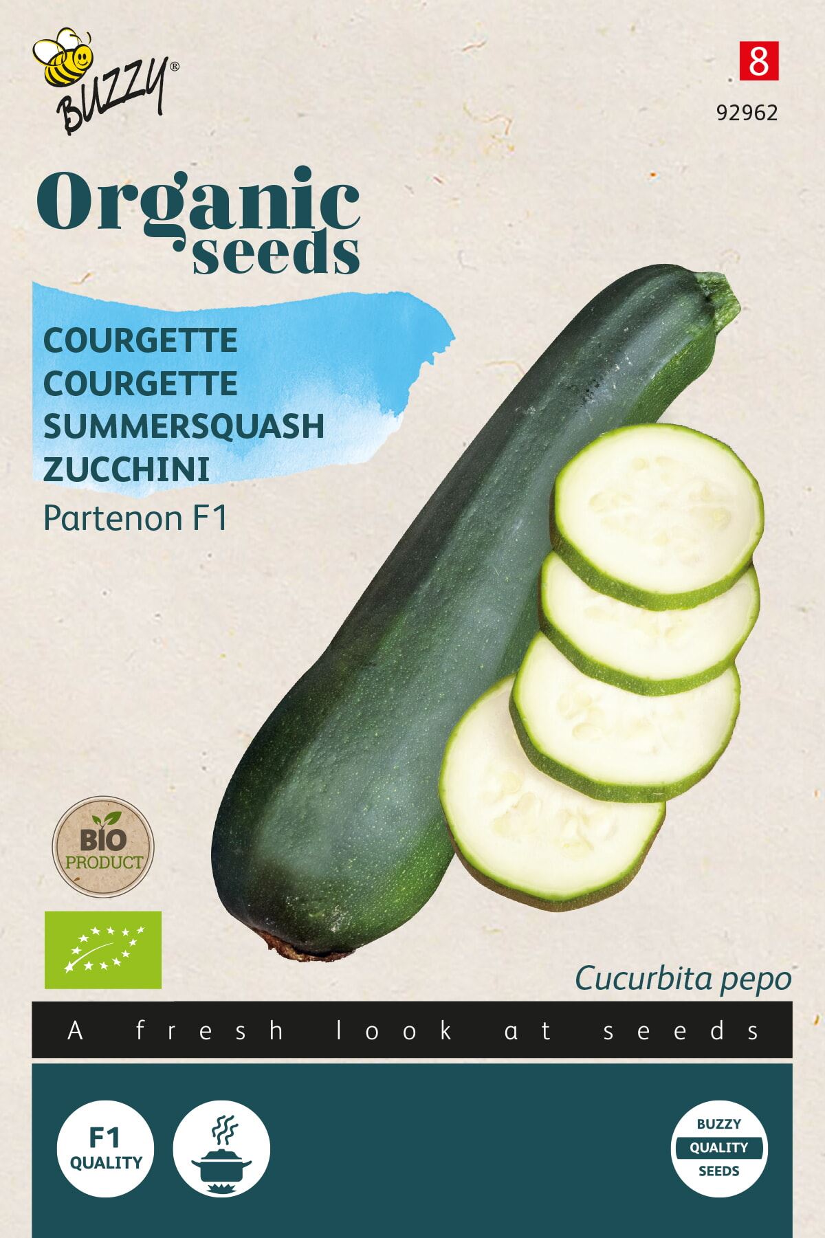 Organic Courgette Partenon