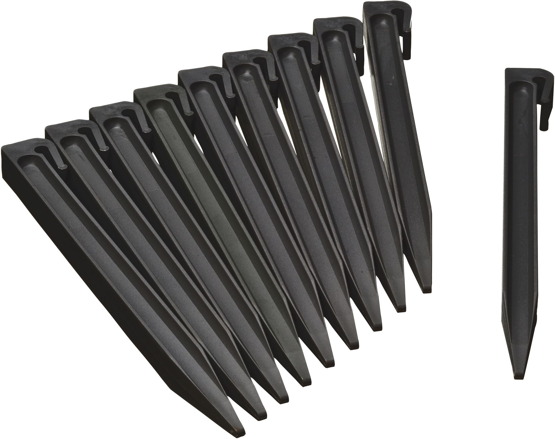 Grondpennen-voor-borderranden-zwart-H26-7x1-9x1-8cm-set-a-10-stuks