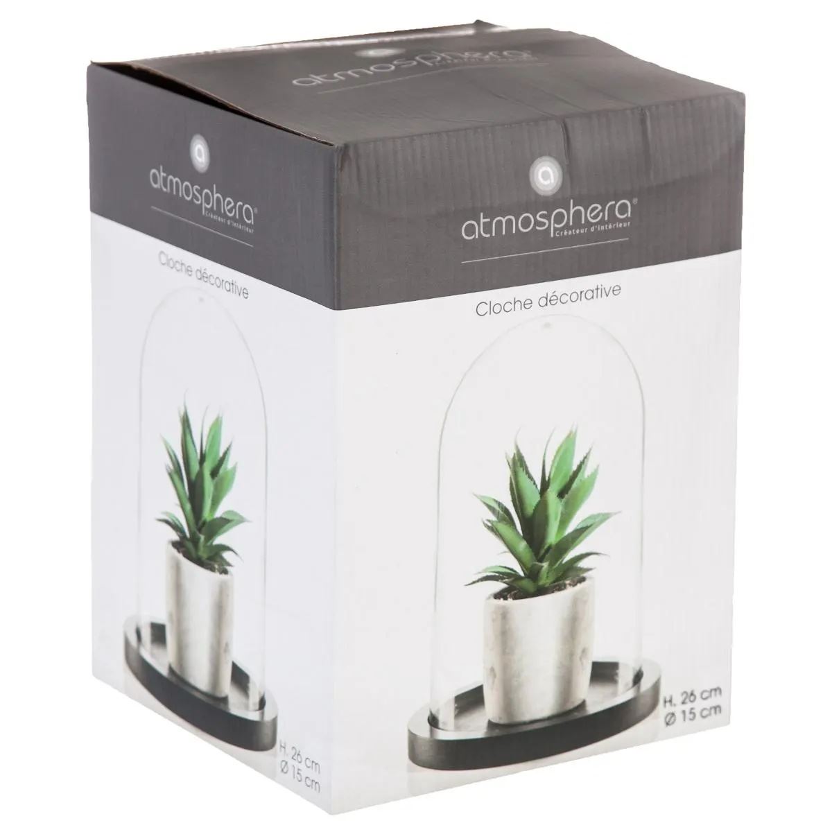 Stolp-29-5-cm-hoog-glas-met-zwarte-houten-voet