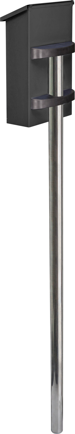 Practo Garden mailbox Amsterdam - matte black - wall mounted