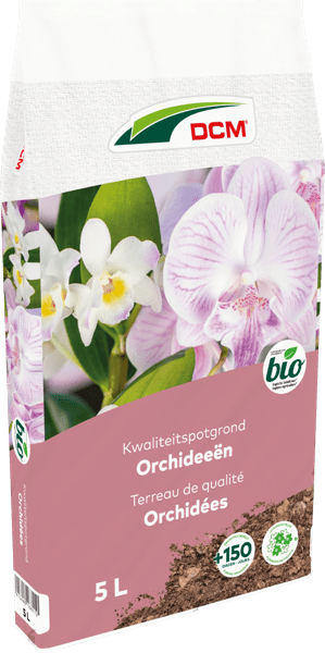 DCM Potgrond Orchideeën 5 L - Potgrond met schors voor orchideeën