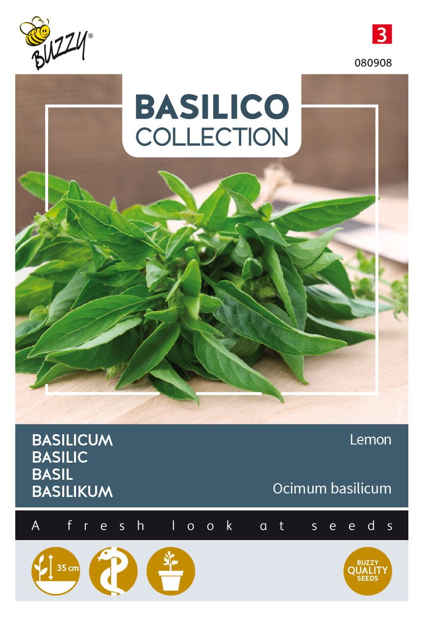 Buzzy® Basil seeds - Limone