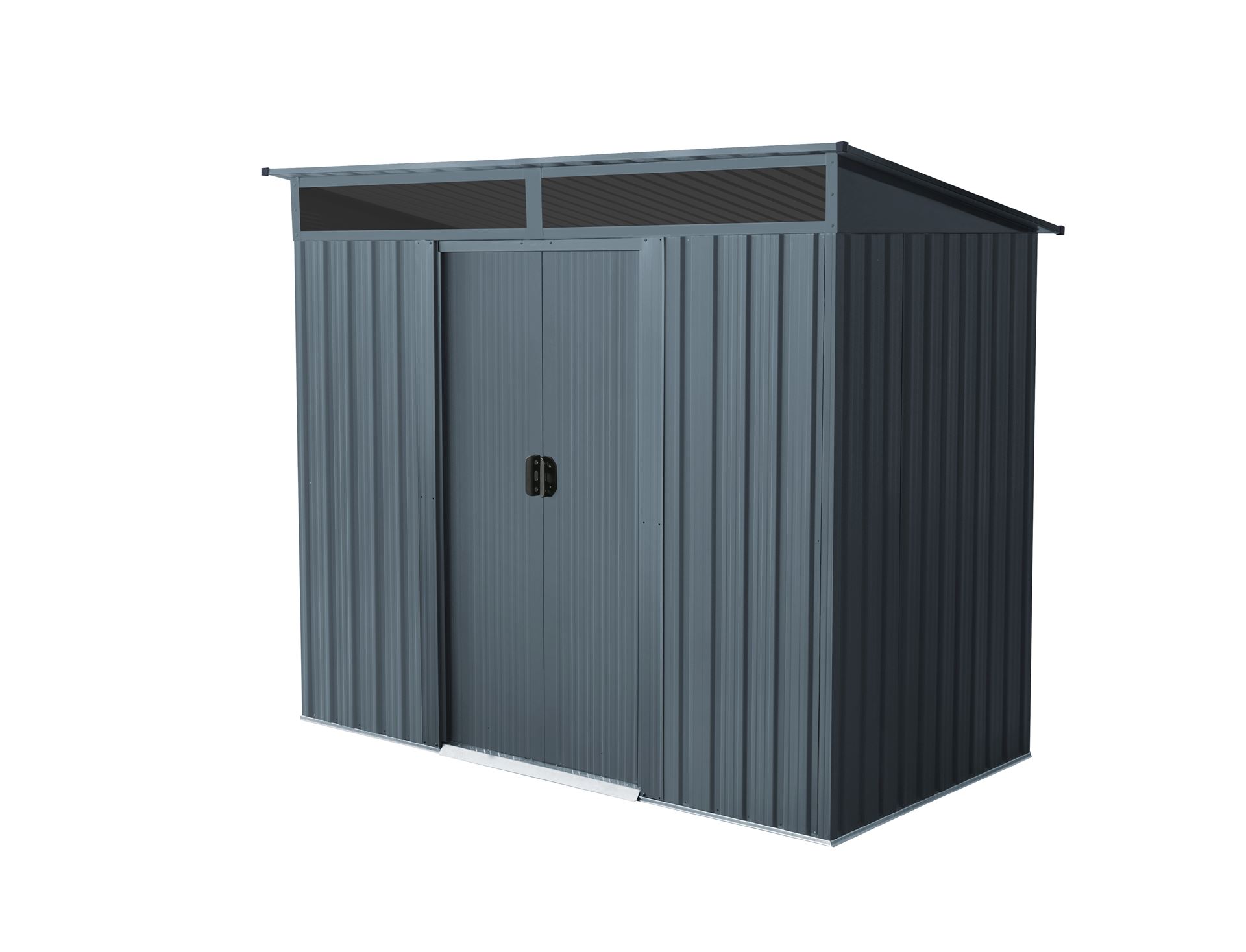 Tuinberging-Luttich-84-GLS-antraciet-matt-Tuinberging-metaal-B139-x-L184-x-H158-cm