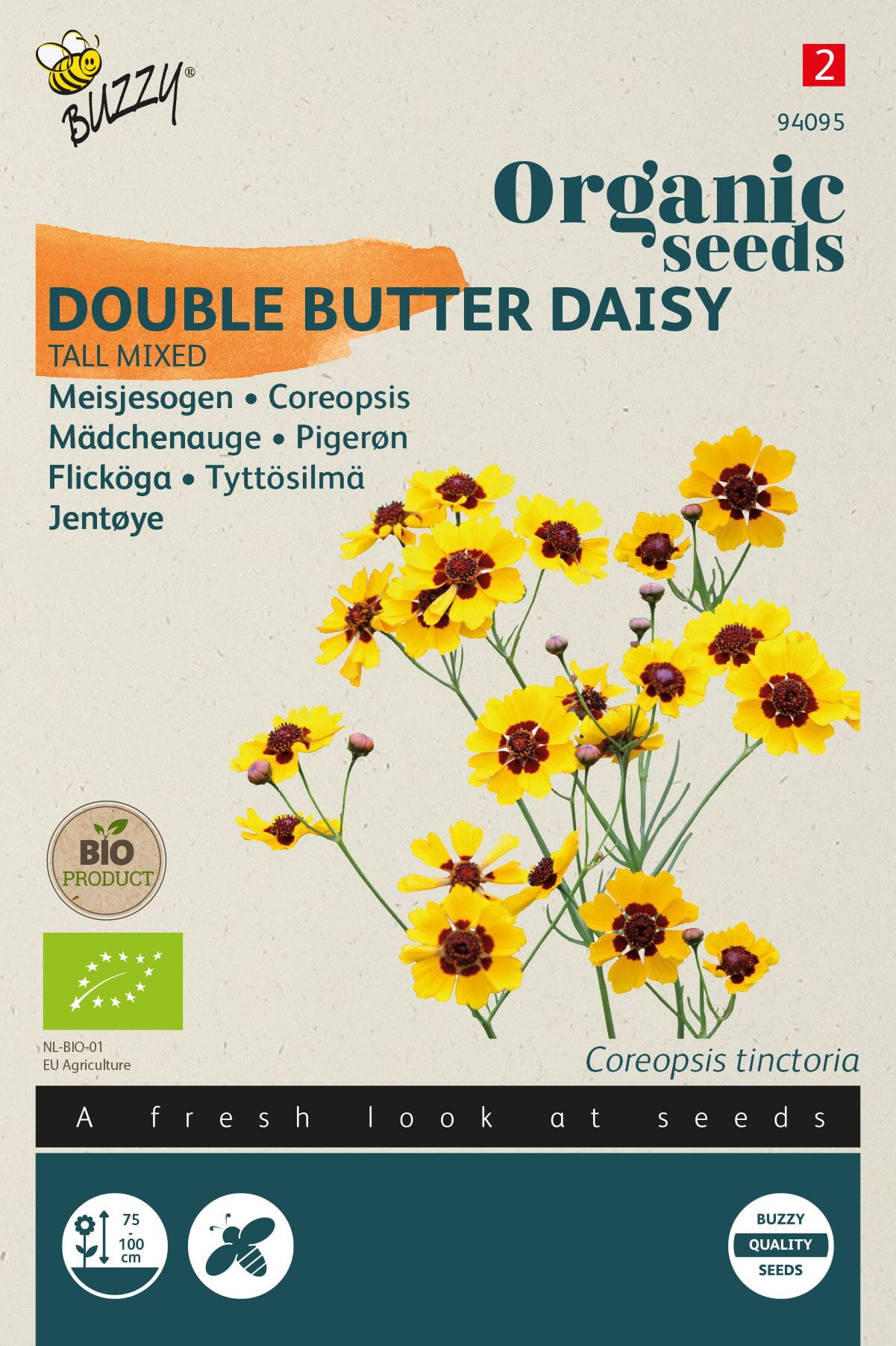 Buzzy-Organic-Calliopsis-hoge-gemengd-Coreopsis-