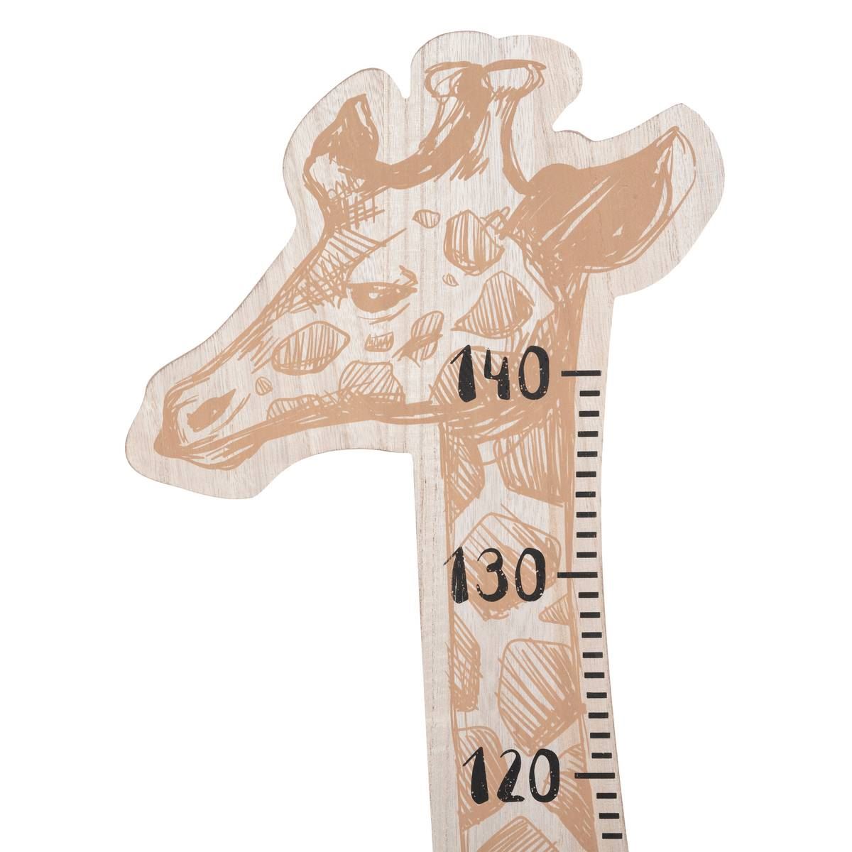 Groeimeter-Giraffe-36x140cm-beige
