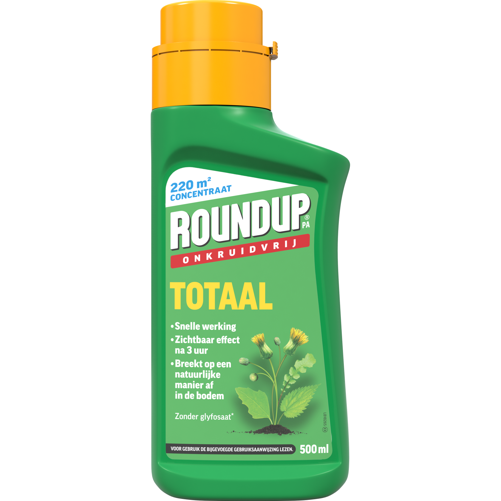 ROUNDUP® PA Totaal Onkruidvrij Concentraat 500 ml
