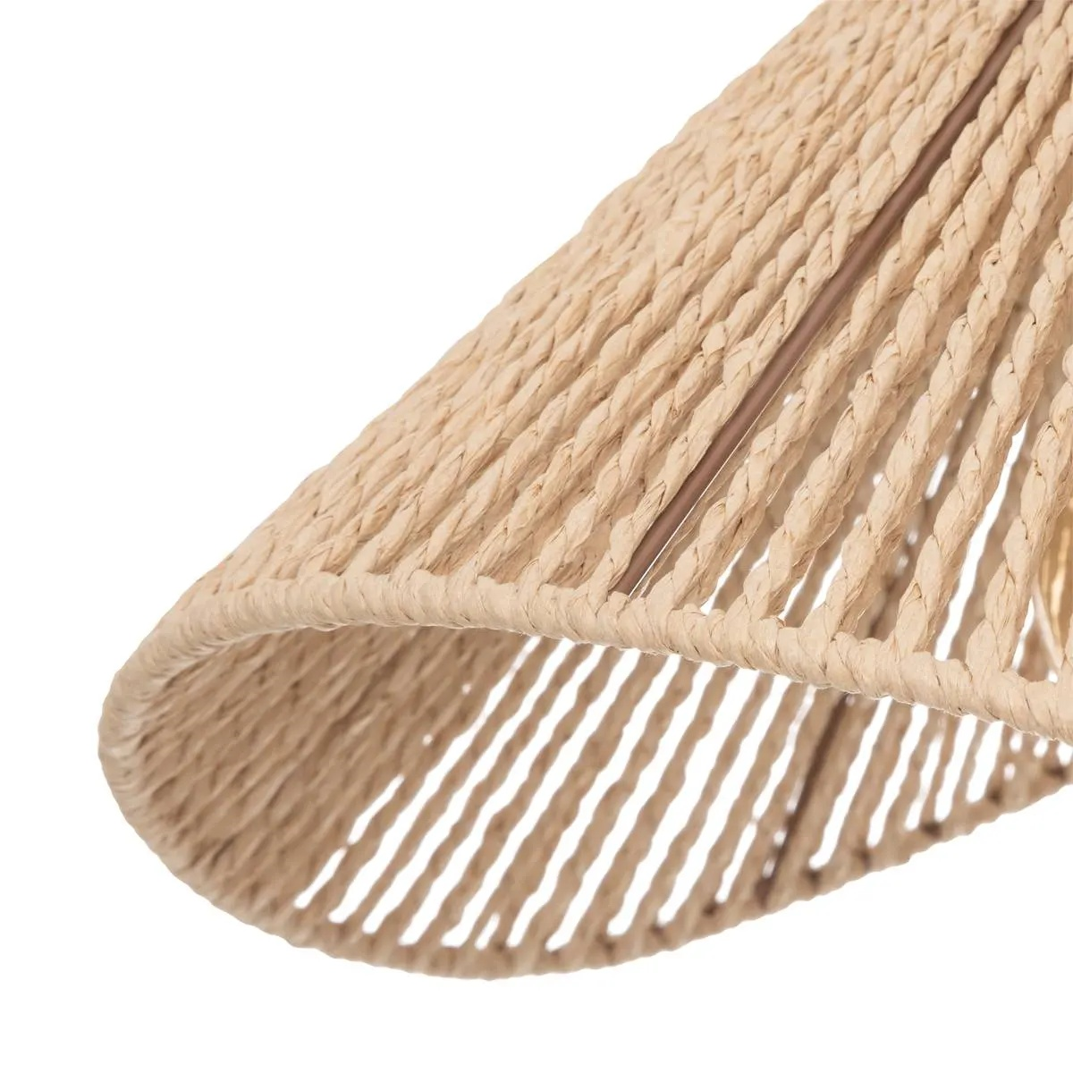 Atmosphera Myha Pendant Lamp - diameter 45 cm - Natural Rope - E27 - Paper - Adjustable - Atmospheric Light