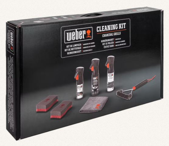 Weber voordeel reinigingspakket voor houtskoolbarbecues - 6-delig - Compleet starterspakket