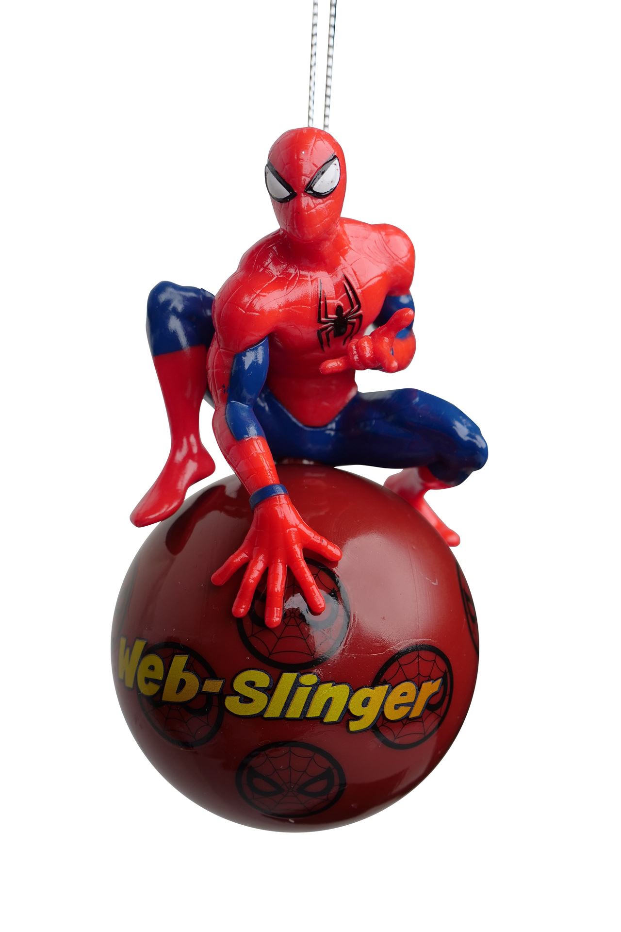 Kurt S. Adler - Disney© kerstornament - Spiderman kerstbal - 12 cm