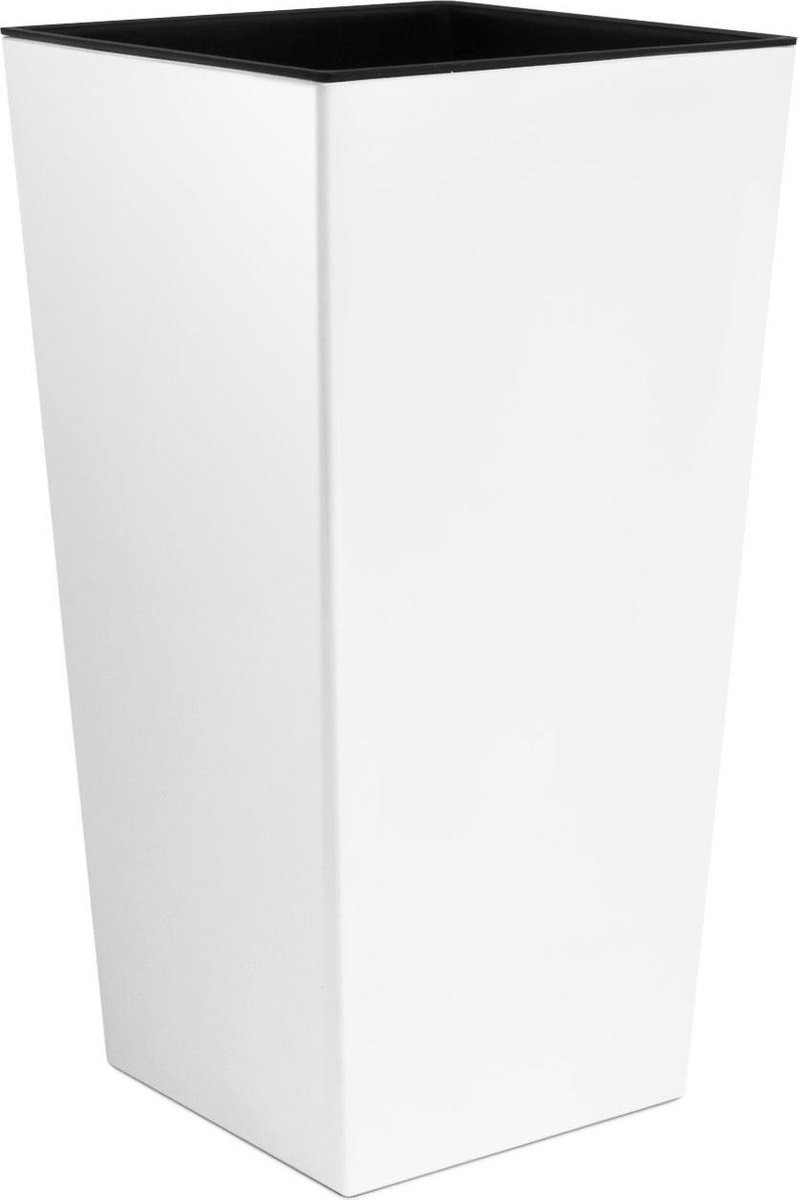Prosperplast Urbi Square Planter - 22 x 42 cm - Blanc