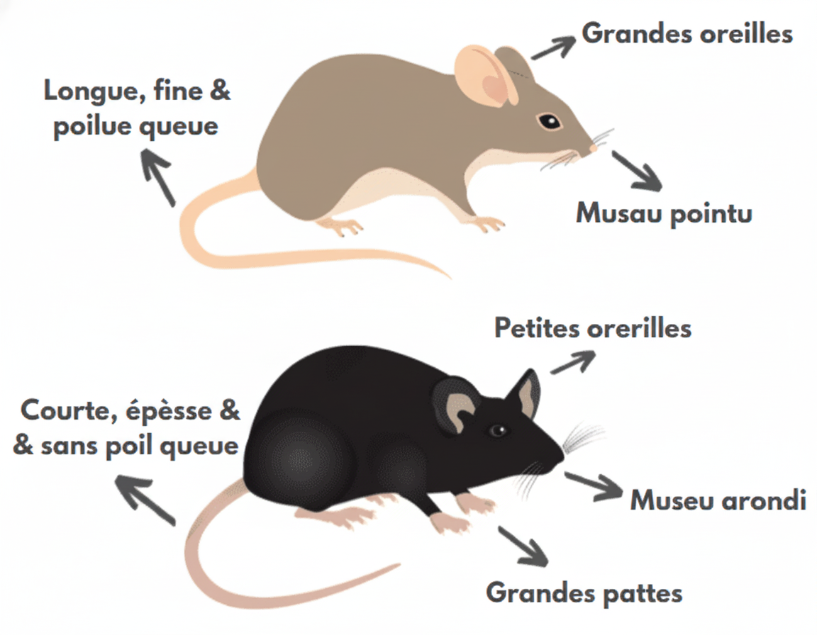 Reconnaissance des rats et des souris