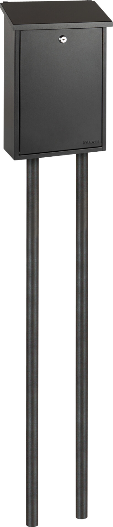 Practo Garden mailbox Amsterdam - matte black - wall mounted