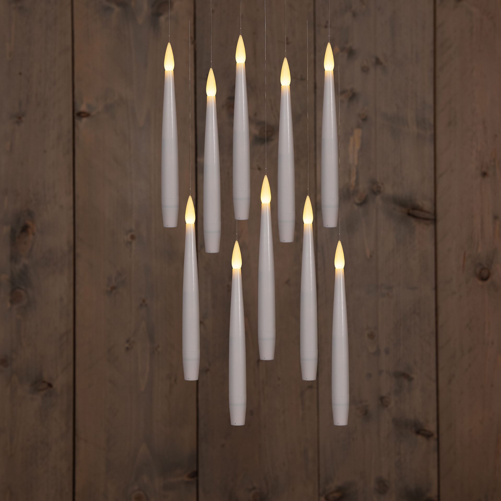 Kaars-zwevend-Led-H15cm-wit-10st