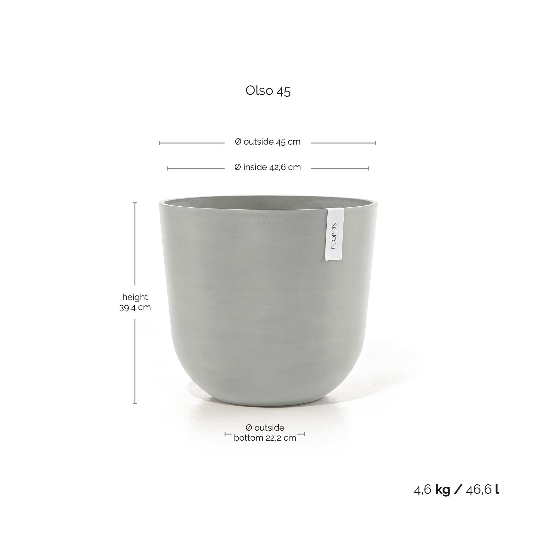 Ecopots-oslo-white-grey-45-cm-H39-2-cm