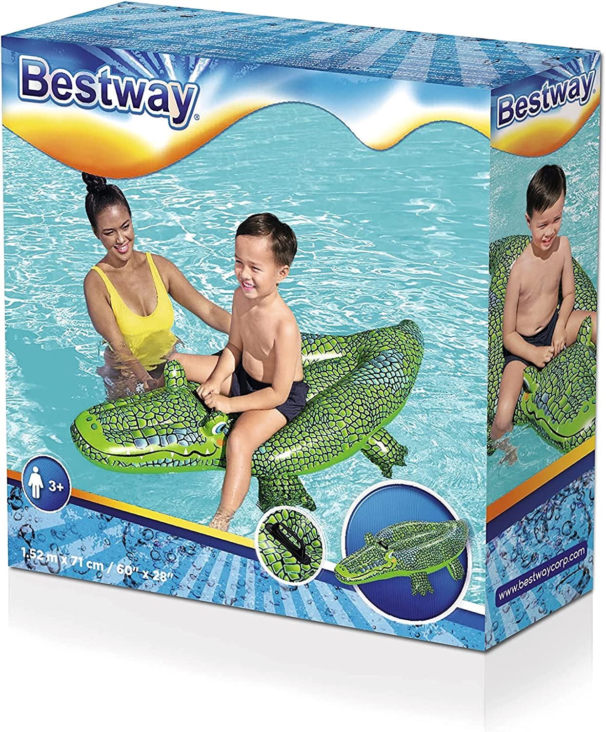 1-52m-x-71cm-Buddy-Croc-Ride-On