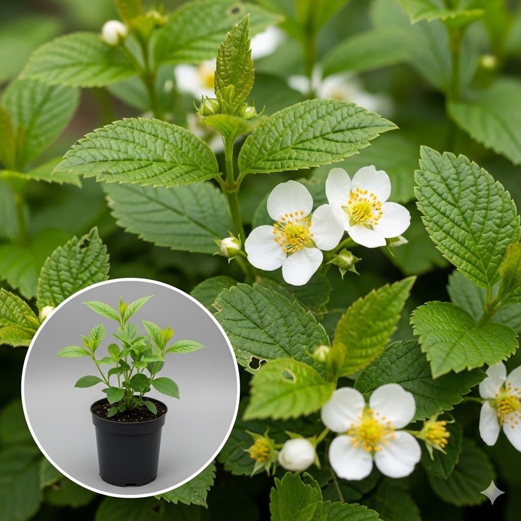 Bosaardbei-Alexandria-pot-9x9-cm-Fragaria-vesca-Alexandria-
