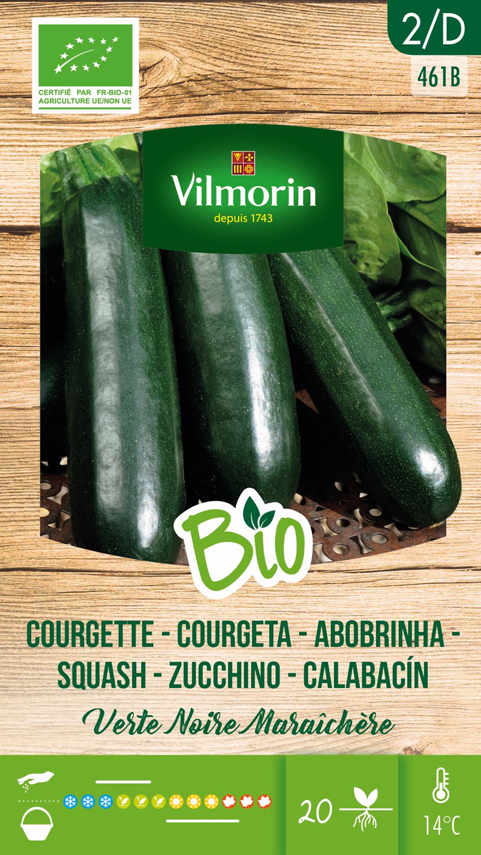 Courgette-Verte-noire-maraichere-BIO