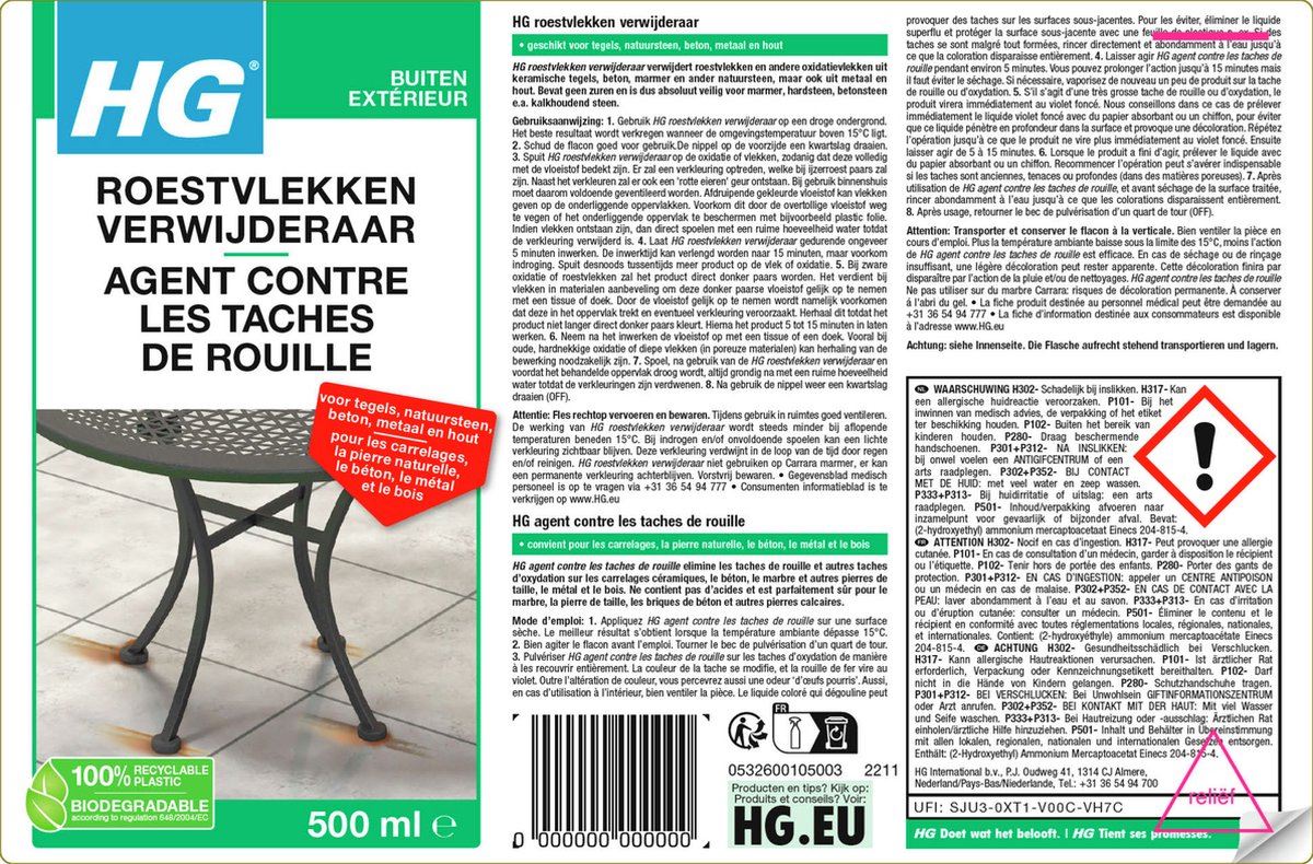 hg-roestvlekken-verwijderaar