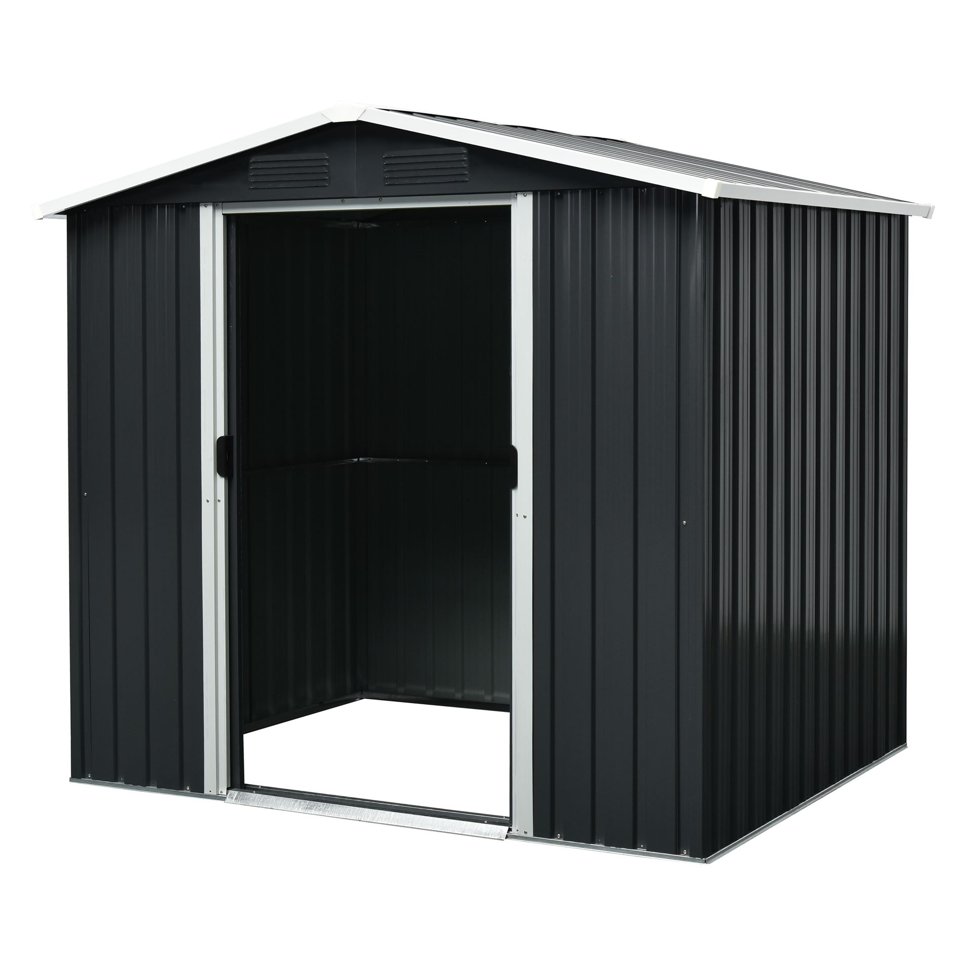 Tuinberging-Dusseldorf-II-65-leisteen-creme-Tuinberging-metaal-B184-x-L119-x-H184-cm