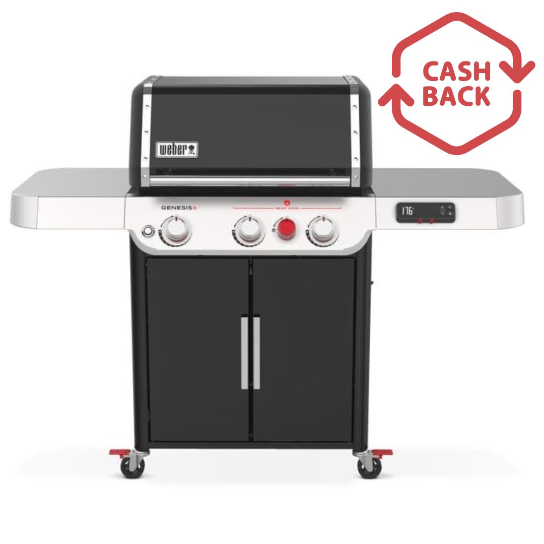 Weber Genesis EX-325s BBQ - Zwart - 123x157,5x68,5cm